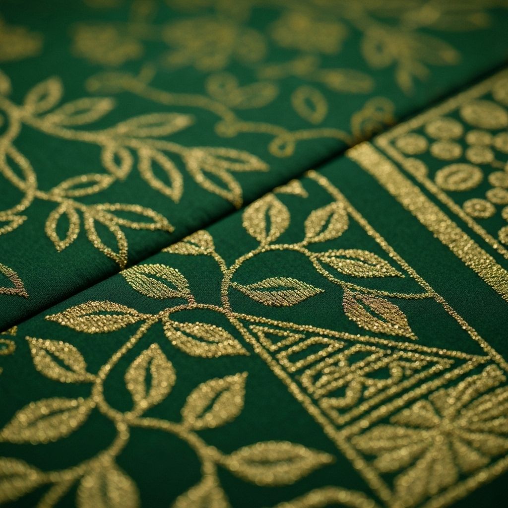 Luxury textiles background